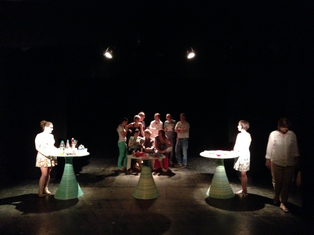 3d printed furniture for theatre play in Lyon on July 2014